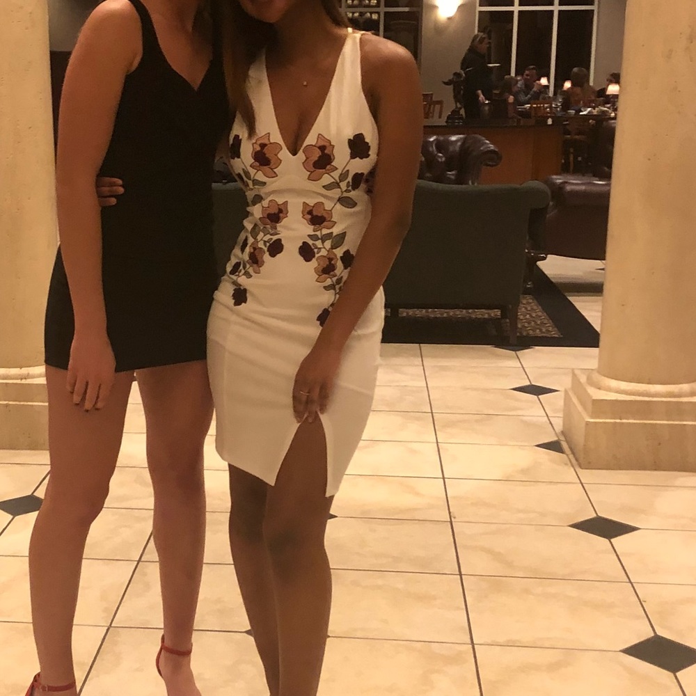 White Dress w/ Roses
